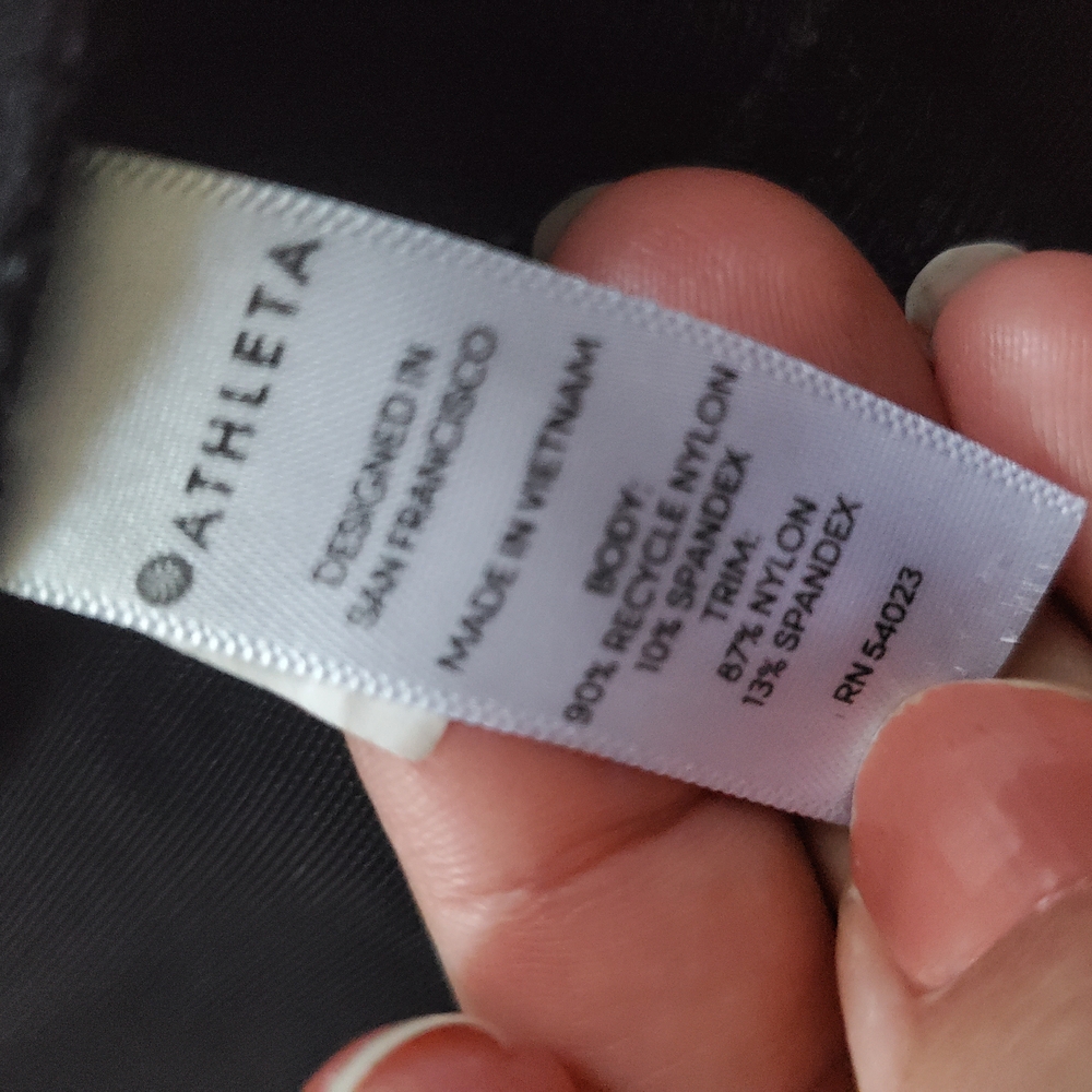 Athleta 6 Pockets Elastic On Waist Skinny Pants - Black Sz 6 - Picture 15 of 16